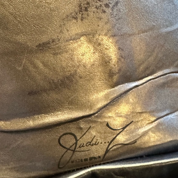 Beautiful short cross bag or shoulder bag in pewter made in Spain !! - Picture 5 of 7